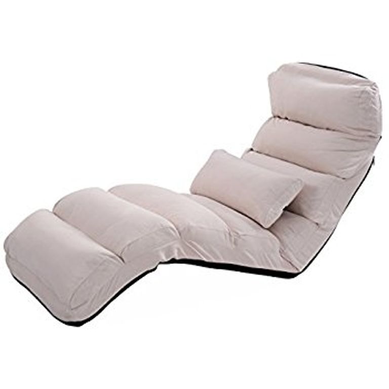 Amazon Best Choice Products Cushioned Floor Gaming Sofa Chair Nicely Intended For Folding Sofa Chairs ?width=768