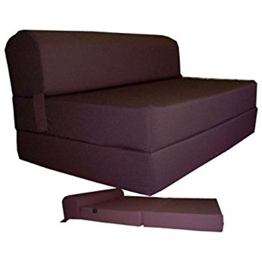 Amazon Brown Sleeper Chair Folding Foam Bed Sized 6 Thick X Certainly Inside Folding Sofa Chairs ?width=992