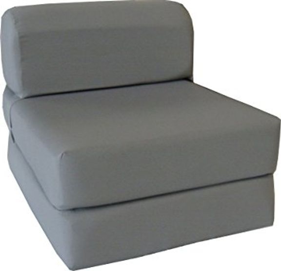 Amazon Gray Sleeper Chair Folding Foam Bed Sized 6 Thick X Properly In Folding Sofa Chairs ?width=576