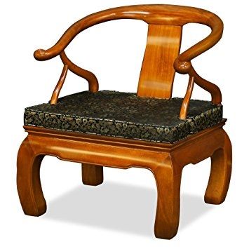 Amazon Hand Crafted Rosewood Chow Leg Monk Chair Natural Most Certainly Pertaining To Monk Chairs (View 12 of 20)