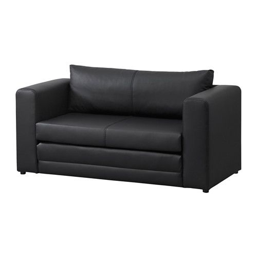 Aske Two Seat Sofa Bed Black Ikea Very Well For Ikea Two Seater Sofas (View 9 of 20)