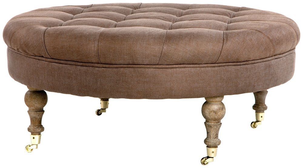 Attractive Large Tufted Ottoman Coffee Table Tufted Coffee Table Perfectly In Round Upholstered Coffee Tables (View 6 of 20)