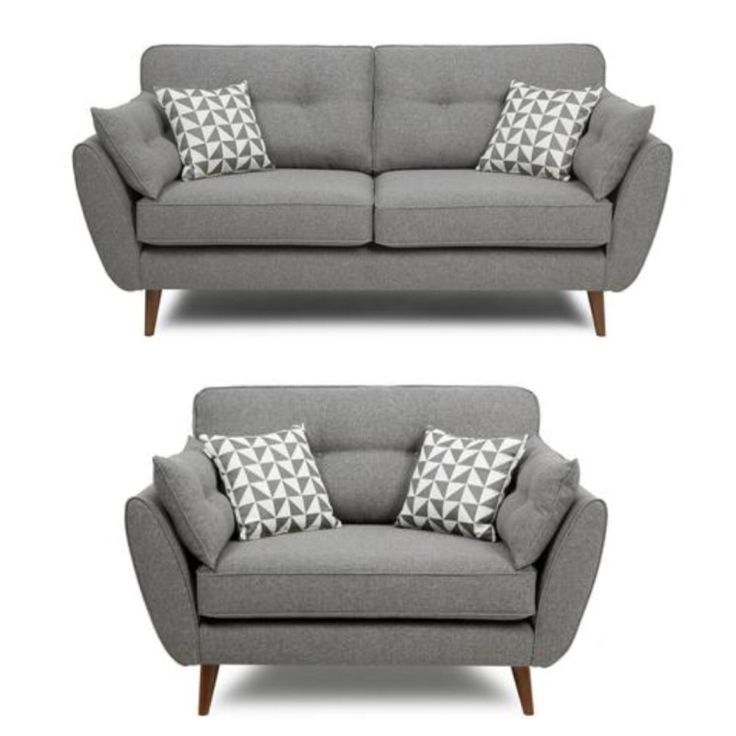 Featured Photo of Top 20 of Grey Sofa Chairs
