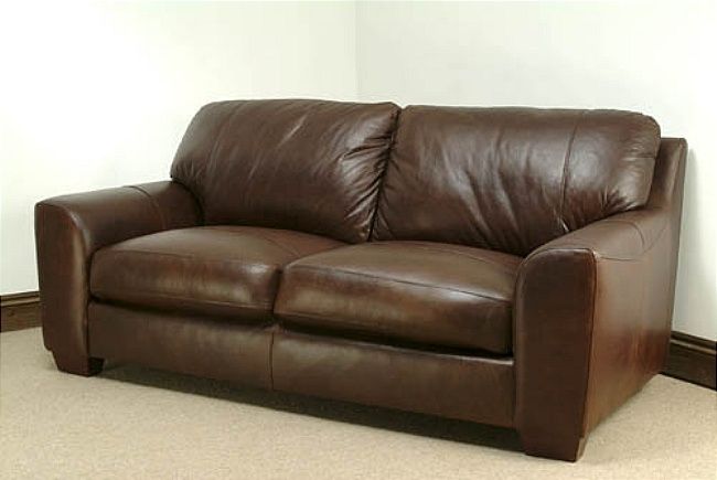 Brown Leather Sofa Furniture Fascinating Brown Leather Living Nicely For Aniline Leather Sofas (View 15 of 20)