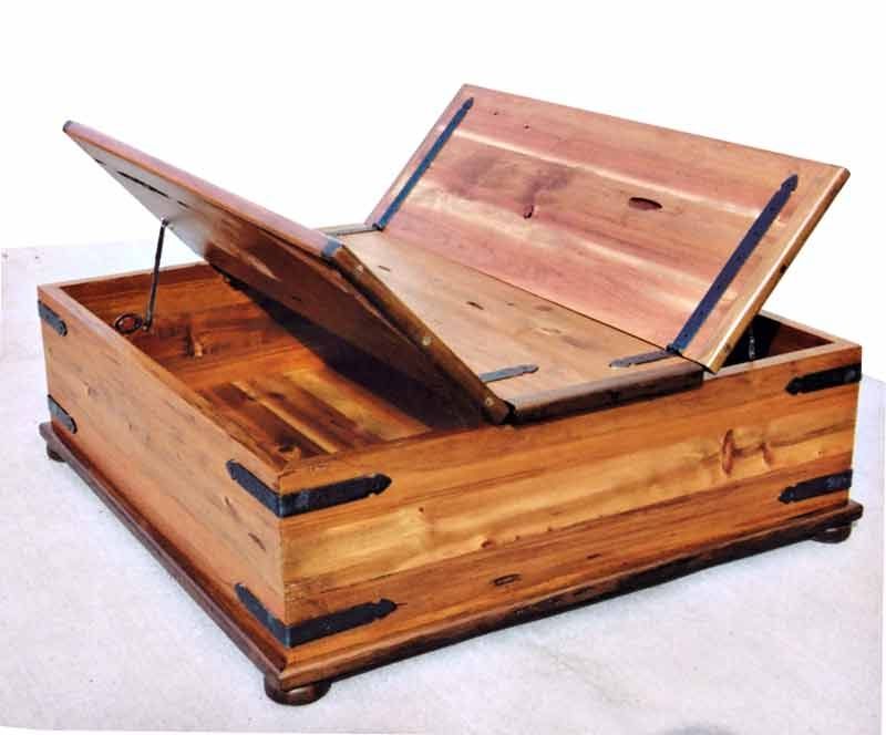 Coffee Table 18th Cen Castle Hand Crafted Storage Trunk Well Within Storage Trunk Coffee Tables (Photo 9 of 20)