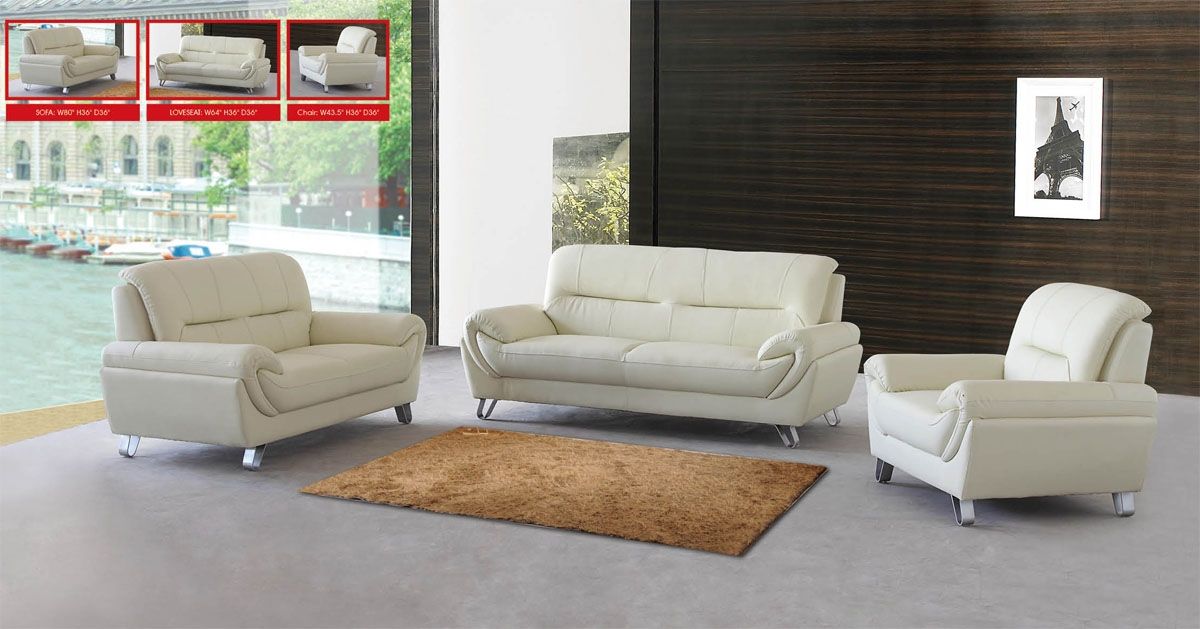 Contemporary Sofa Set Home Interior Furniture Clearly Throughout Contemporary Sofas And Chairs (View 15 of 20)