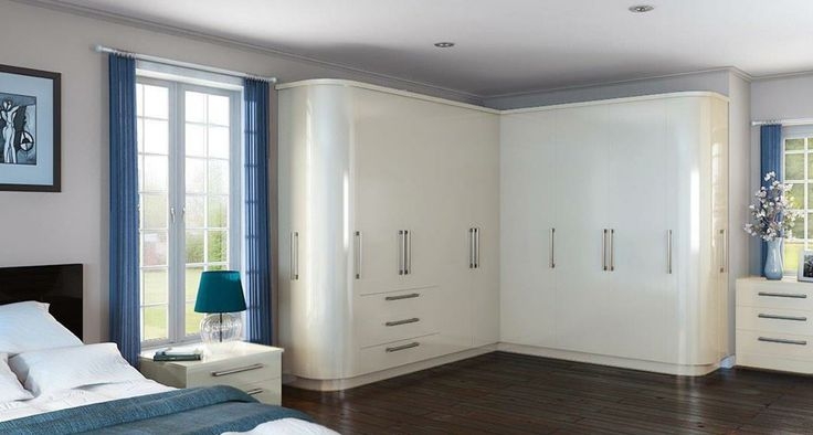 Featured Photo of 20 Collection of Curved Wardrobe Doors