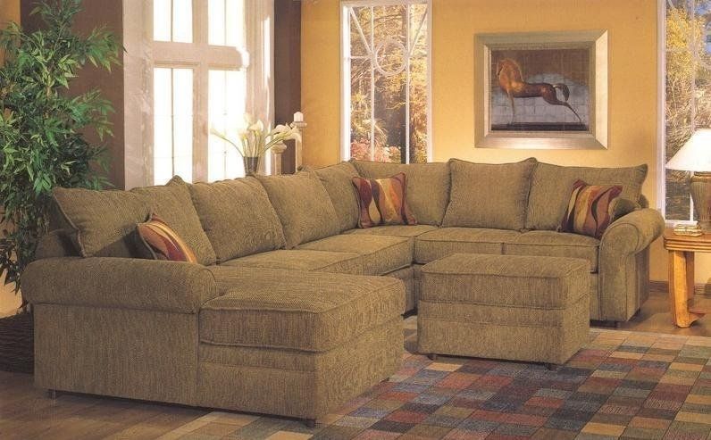 Custom Sectional Sofa Chenille Sectional U Shaped Sectional 8069 Definitely Throughout Chenille Sectional Sofas (Photo 7 of 20)