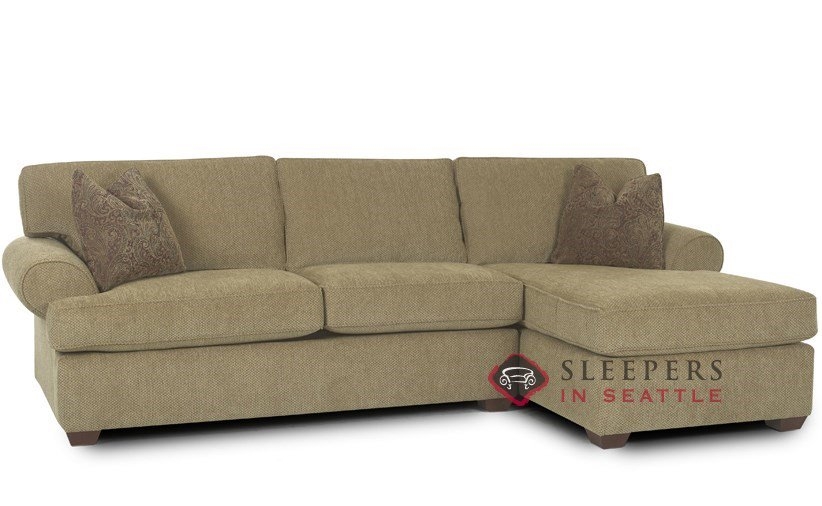 Customize And Personalize Tacoma Chaise Sectional Fabric Sofa Perfectly For Sectional Sofas With Sleeper And Chaise (Photo 1 of 20)