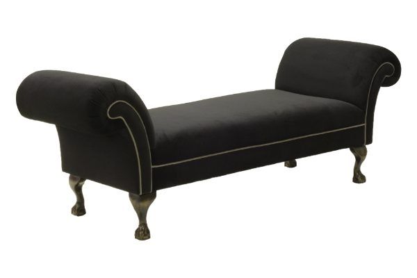 Double Ended Backless Chaise Longue The Handmade Sofa Company Clearly With Regard To Backless Chaise Sofa (View 10 of 20)