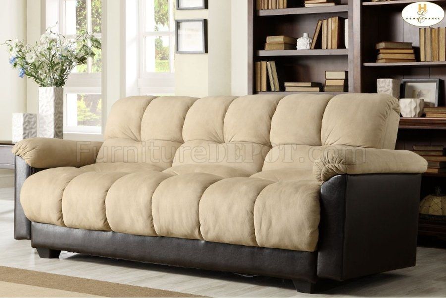 Elegant Lounger Sofa Bed 4802mfr Homelegance Clearly Intended For Sofa Lounger Beds (Photo 17 of 20)