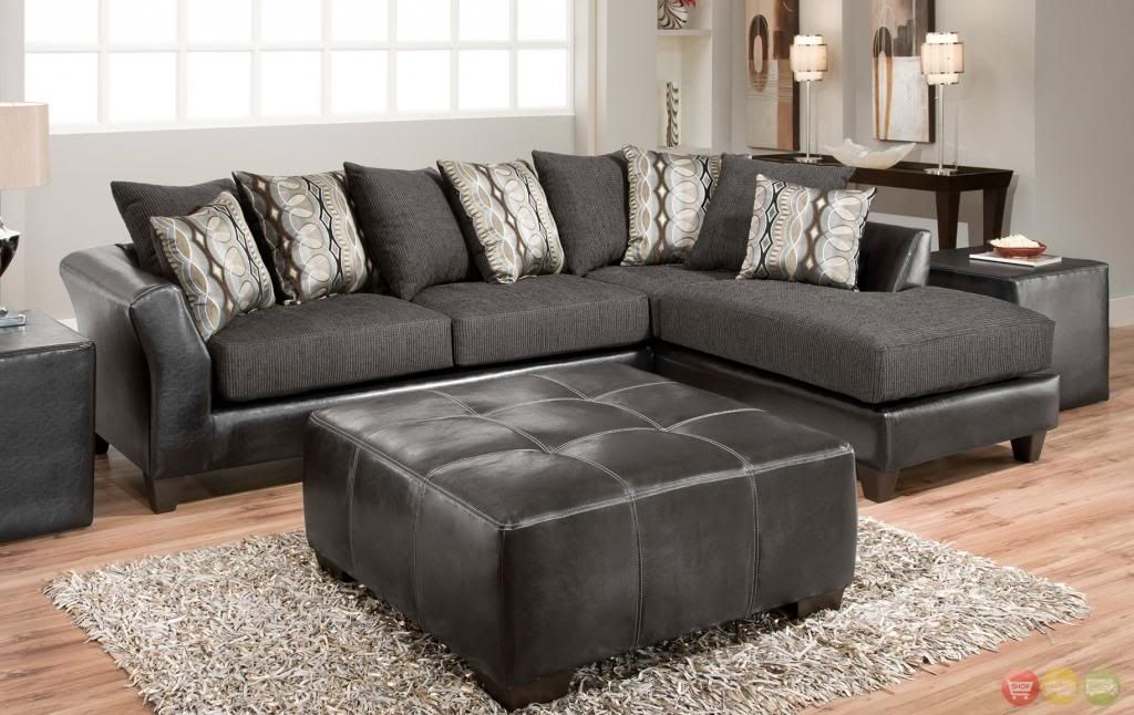 Exellent Sectional Sofa With Chaise Lounge Klaussner Loomis Group Definitely Regarding Sofas With Chaise Longue (Photo 1 of 20)