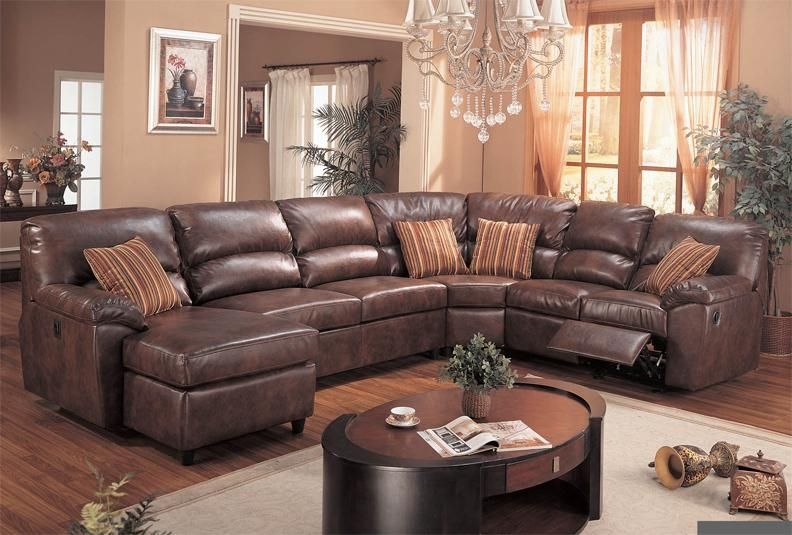 Exellent Sectional Sofa With Recliner Reclining Awesome Design Ideas Very Well Pertaining To Sectional Sofa Recliners (View 4 of 20)