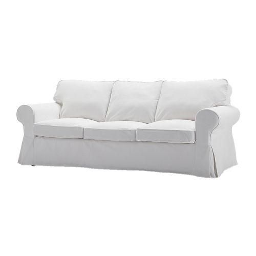 Fabric Sofas Sofas Ektorp Sofa Clearly Intended For White Fabric Sofas (View 4 of 20)