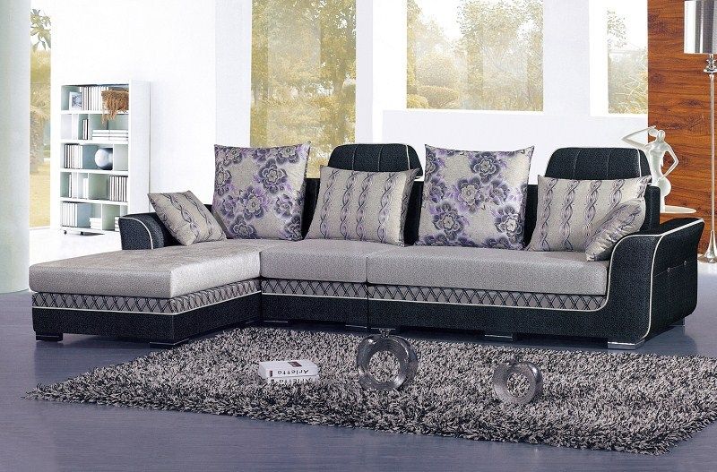 Fashionable L Shaped Sofa Design Httpwwwixmatch Clearly Pertaining To L Shaped Fabric Sofas (View 1 of 20)