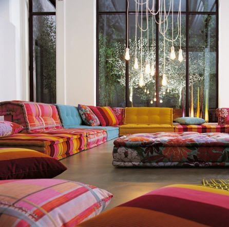Get The Look Bohemian Floor Cushions Finding Euphoria Blog Most Certainly Within Floor Cushion Sofas (View 1 of 20)