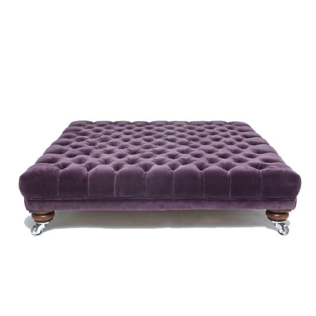 Good Looking Large Upholstered Footstool Chesterfield Oxford Deep Perfectly With Large Footstools (View 8 of 20)