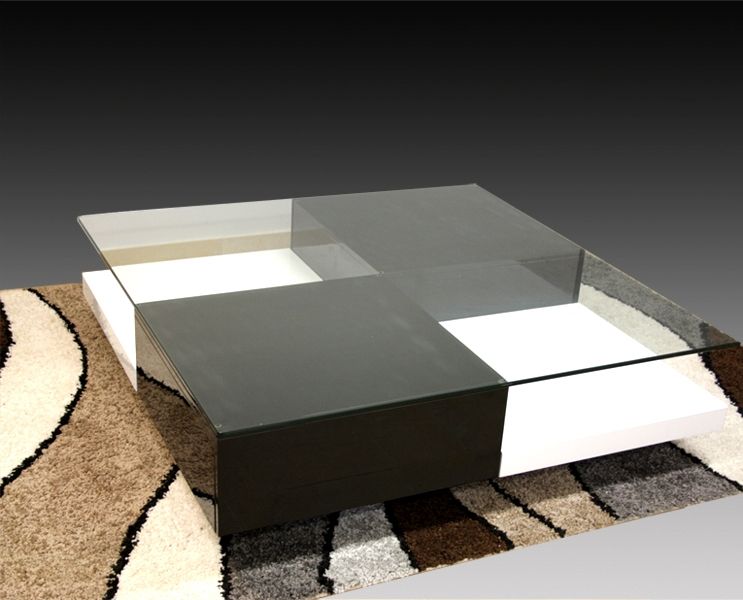 Gorgeous Black And White Coffee Table With Beautiful Black And Perfectly Intended For White And Black Coffee Tables (View 8 of 20)