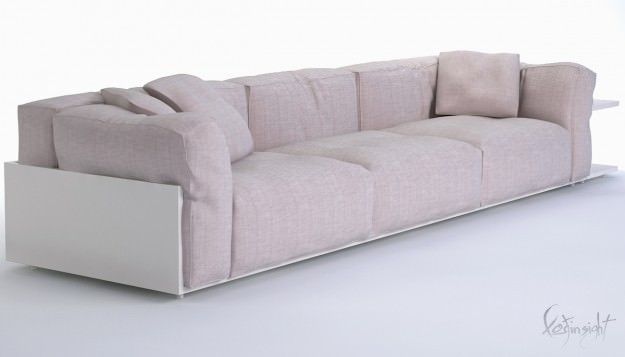 How Long Is A Sofa Contemporary Behind The Curtains Vitras Long Properly Pertaining To Long Modern Sofas (View 16 of 20)