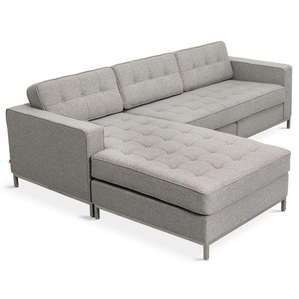 Jane Bi Sectional Gus Modern City Schemes Contemporary Furniture Very Well With Regard To Bisectional Sofa (View 9 of 20)