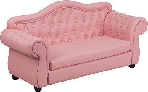 Kids Sofa Chair Girls Childrens Toddler Pink Plastic Couch Bed Certainly Inside Childrens Sofa Bed Chairs (View 11 of 20)