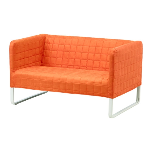 Knopparp 2 Seat Sofa Orange Ikea Very Well Intended For Orange Ikea Sofas (Photo 1 of 20)