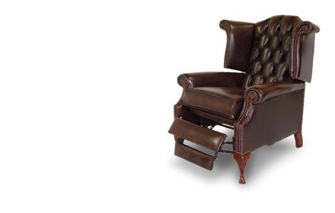 Leather Chesterfield Queen Anne Recliner Chair Traditional Effectively For Chesterfield Recliners (View 5 of 20)