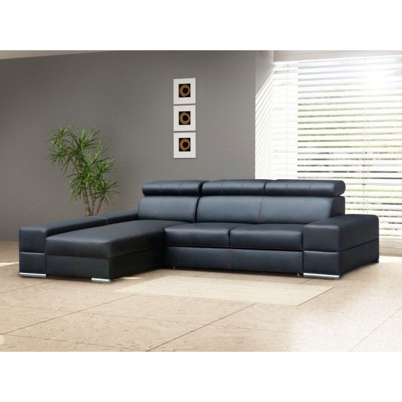Leather Sectional Sofa Bed Good Pertaining To Leather Corner Sofa Bed (View 16 of 20)