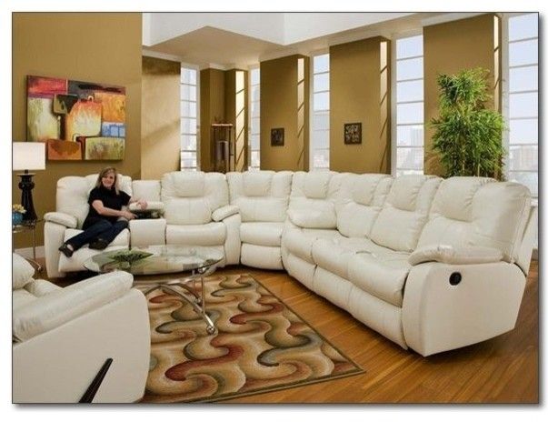 Leather Sectional Sofa Recliner Home And Design Home Design Certainly Throughout Sectional Sofa Recliners (View 18 of 20)