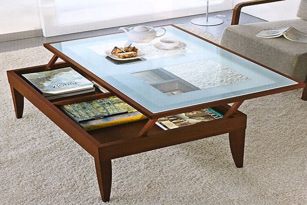 Lift Top Coffee Table Ideas And Designs Designwalls Properly Intended For Glass Lift Top Coffee Tables (View 8 of 20)