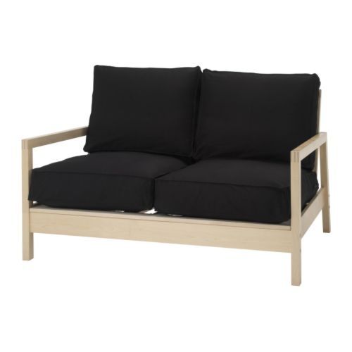 Lillberg Sofa Grano 2 Seater Wood Sofa With Cream Cushions Clearly Regarding Lillberg Sofa Covers (Photo 15 of 20)
