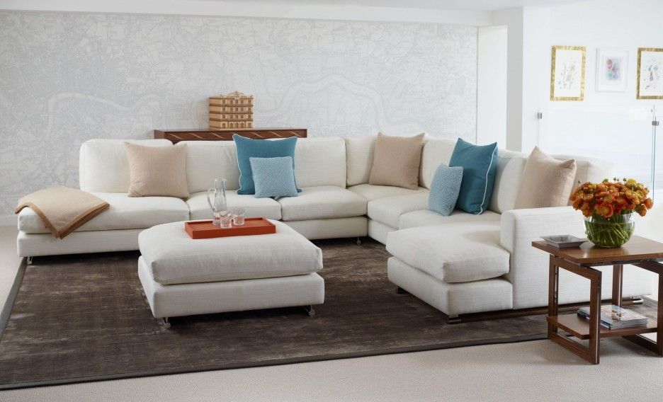 Living Room Fantastic Furniture Modular Sofa Bed With Brown Very Well For White Fabric Sofas (Photo 19 of 20)