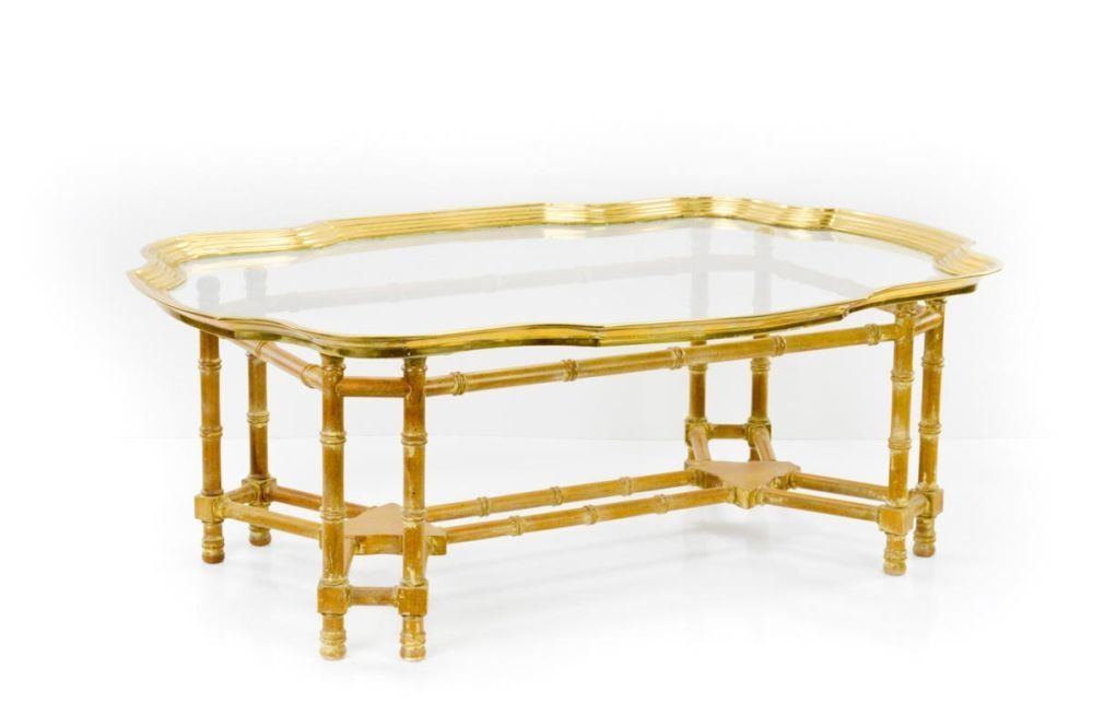 Make The Living Room Livable With Bamboo Coffee Table Very Well With Regard To Gold Bamboo Coffee Tables (View 9 of 20)
