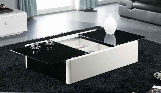 Modern Black And White Coffee Table Table And Estate Clearly For White And Black Coffee Tables (View 1 of 20)
