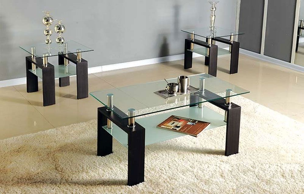 Modern Coffee And End Table Sets Table And Estate Properly Pertaining To Contemporary Coffee Table Sets (View 1 of 20)