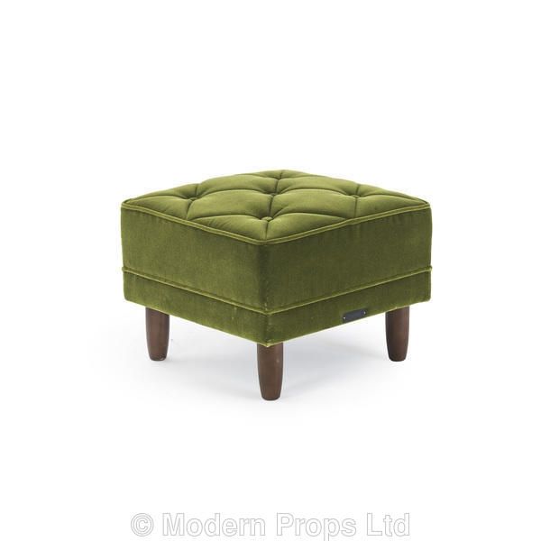 Modern Props Properly With Velvet Footstool (View 20 of 20)