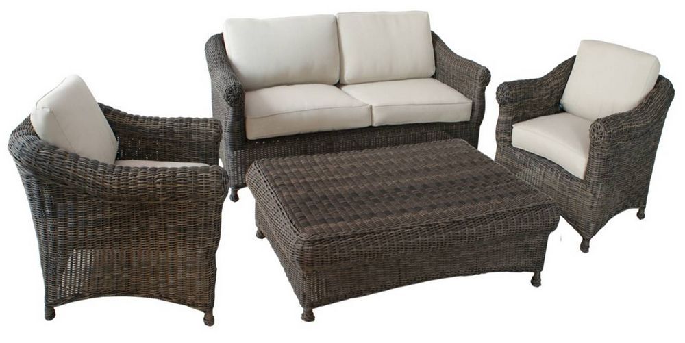 Product Display Omier Rattan Outdoor Furniture Rattan Furniture Most Certainly Intended For Outdoor Sofa Chairs (Photo 11 of 20)