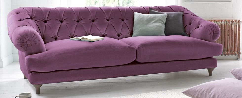 Featured Photo of  Best 20+ of Velvet Purple Sofas