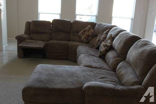 Sectional Sofas On Sale Properly Intended For Curved Sectional Sofa With Recliner (View 18 of 20)