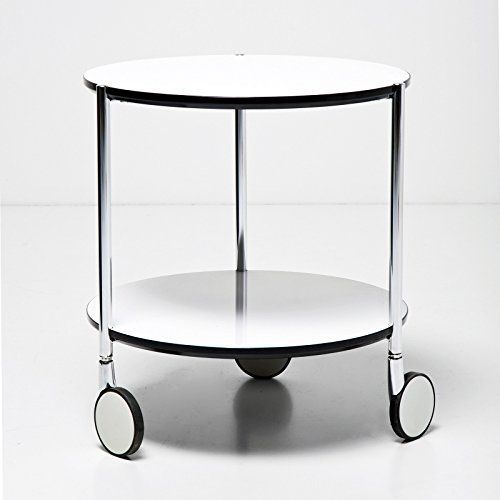 Side Table With Wheels Arlene Designs Very Well Intended For Glass Coffee Tables With Casters (View 18 of 20)