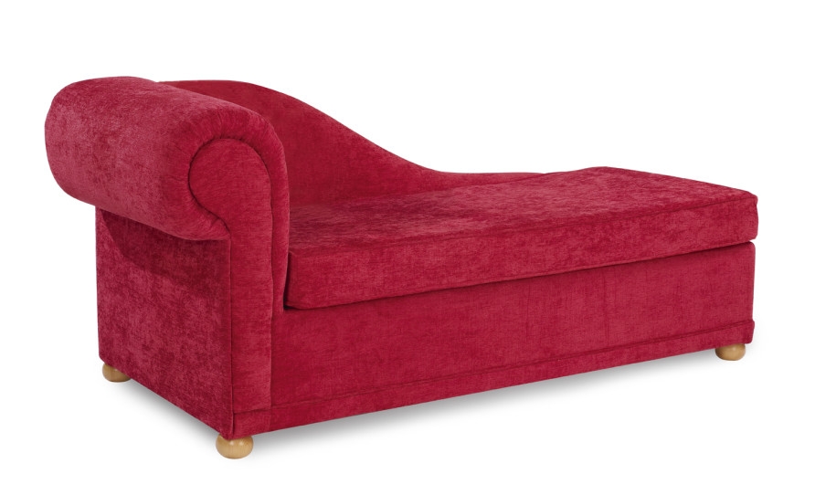 Simple Cheap Sofa Beds Red Color Single With Modern Classic Shaped Perfectly For Cheap Single Sofa Bed Chairs (Photo 1 of 20)