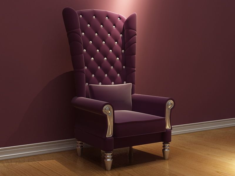 Single High Backed Chair Soft Cloth Living Rooms Designs Well Intended For High Back Sofas And Chairs (Photo 1 of 20)