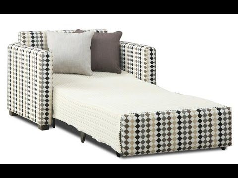 Single Sofa Bed Single Sofa Bed Chair Youtube Very Well Regarding Single Chair Sofa Beds (View 4 of 20)