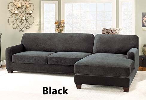 Slipcover Sectional Sofa Cover In Durable Stretch Pique Good Pertaining To Durable Sectional Sofa (View 20 of 20)