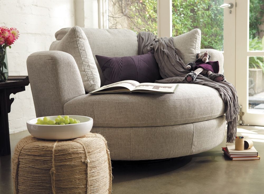 Snuggle Chair Featuring Astral Fabric In Platinum Want One Of Properly Regarding Snuggle Sofas (View 5 of 20)