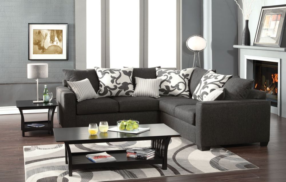 Sofa Beds Design Elegant Modern Small Gray Sectional Sofa Properly Pertaining To Elegant Sectional Sofas (View 15 of 20)