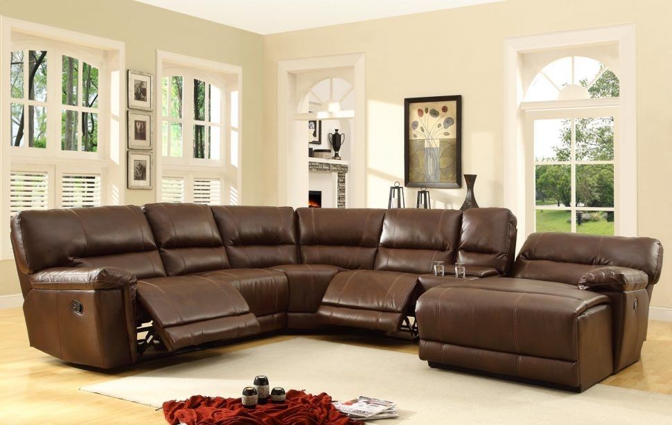Sofas Center Amazing Leather Sectional Sofa With Recliner Images Certainly With Sectional Sofa Recliners (View 13 of 20)
