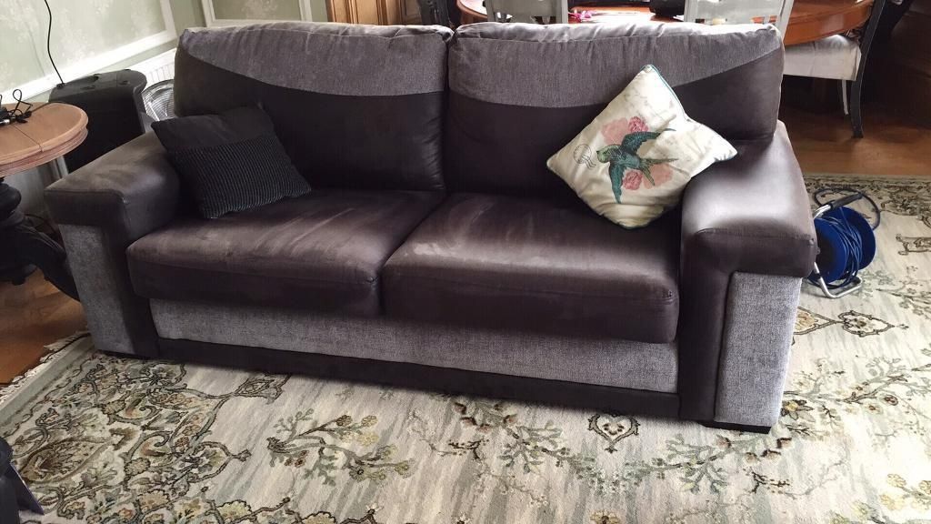 Sold 3 Seater Sofa And Cuddle Chair In Monifieth Dundee Gumtree Very Well Throughout 3 Seater Sofa And Cuddle Chairs (View 13 of 20)
