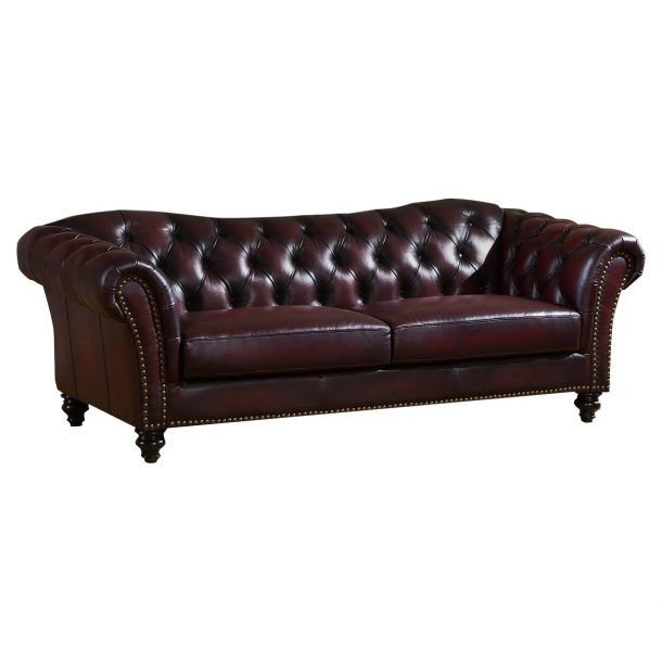 Storage Canterbury Leather Chesterfield Style 3 Seater Sofa Nicely With Regard To Canterbury Leather Sofas (View 13 of 20)