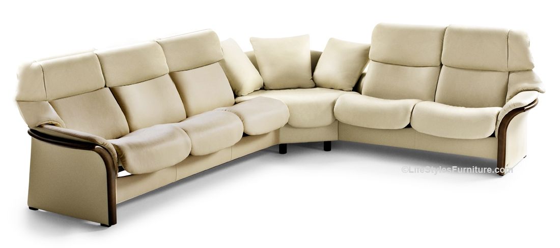 Stressless Granada Sectional High Back Properly Inside Ekornes Sectional Sofa (View 3 of 20)